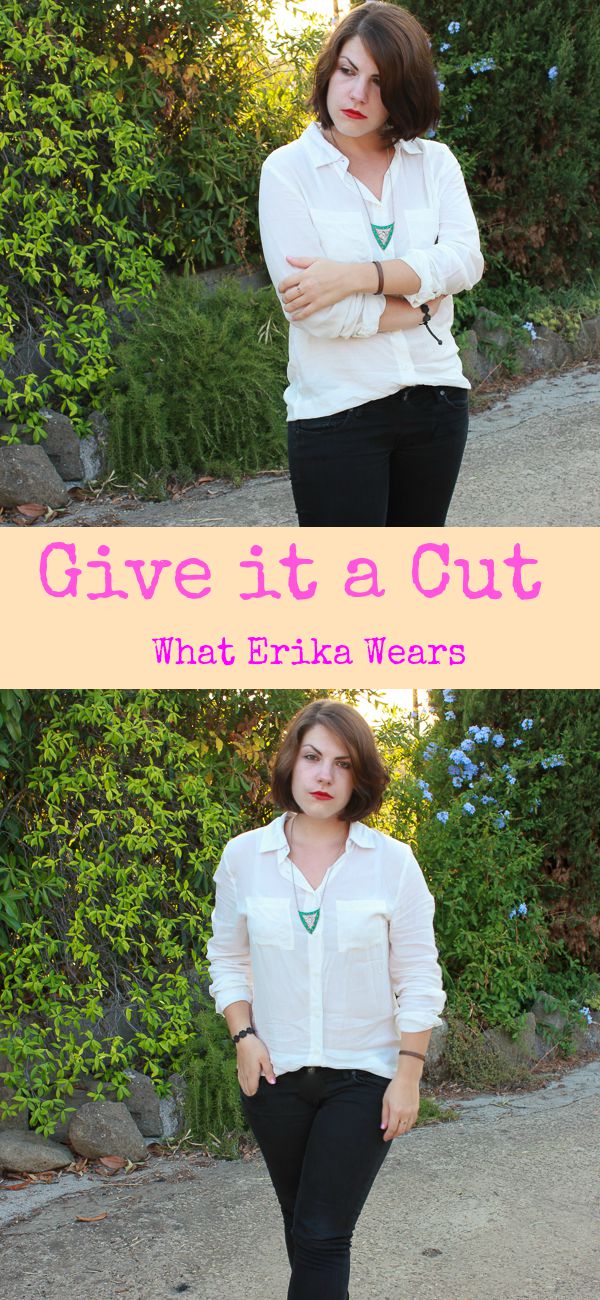 I have some news with today's OOTD! GIve it a cut./ Whaterikawears.com